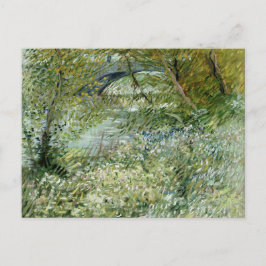 Postal Postcard del banco del río Vincent van Gogh | Herm