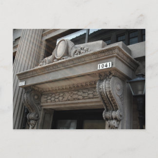 Postal Postcard del banco estatal Mitchell Street