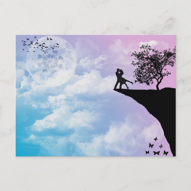 Postal Postcard del borde del amor (Anverso)