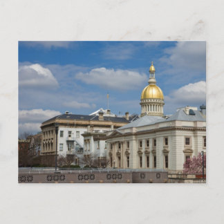 Postal Postcard del Capitolio Estatal de Trenton