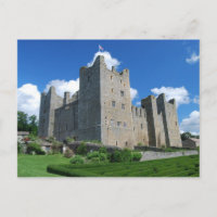Postcard del castillo de Bolton