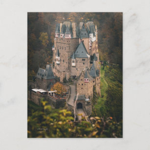 Postal Postcard del castillo de Burg Eltz