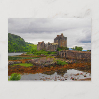 Postal Postcard del Castillo de Donan Eilean