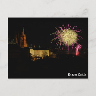 Postal Postcard del castillo de Praga