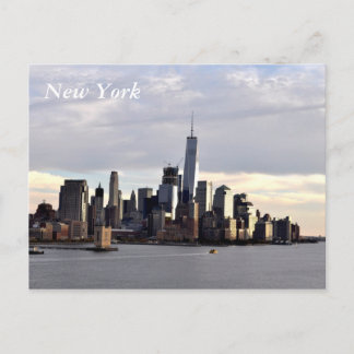 Postal Postcard del centro de Nueva York