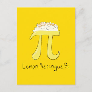 Postal Postcard del Día de la Matemática de Lemon Meringu