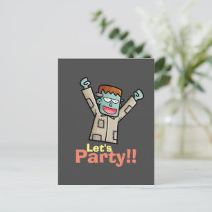 Postal Postcard del Fiesta Frankenstein