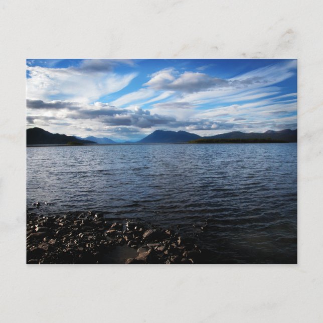 Postal Postcard del lago Aleknagik (Anverso)