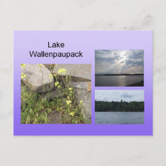 Postal Postcard del lago Wallenpaupack