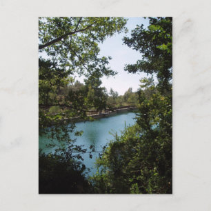 Postal Postcard del lago Zaros