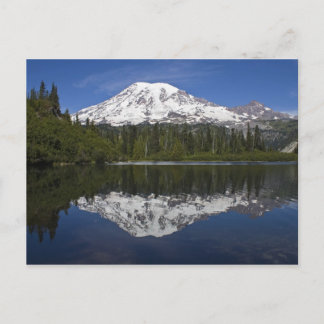 Postal Postcard del monte Rainier