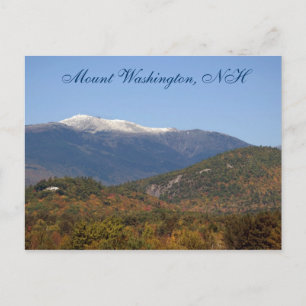 Postal Postcard del Monte Washington, NH