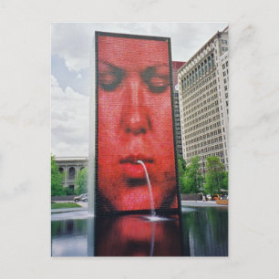 Postal Postcard del Parque Millenium