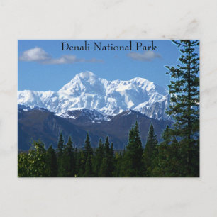 Postal PostCard del Parque Nacional Denali