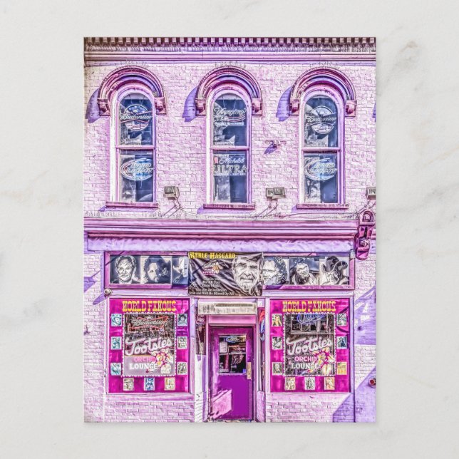 Postal Postcard del salón de orquídeas de Tootsie (Anverso)