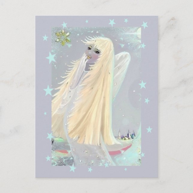 Postal POSTCARD del solsticio de invierno (Anverso)