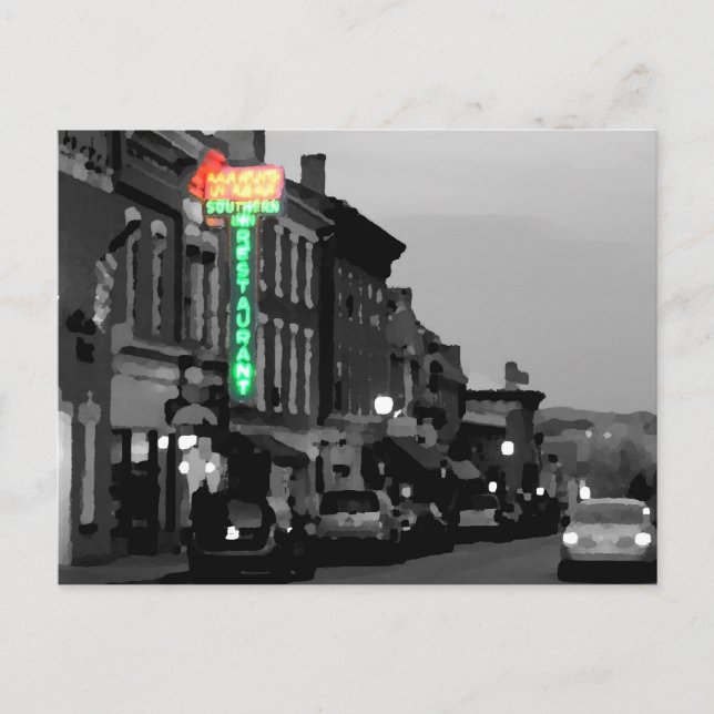 Postal Postcard del Southern Inn (Anverso)