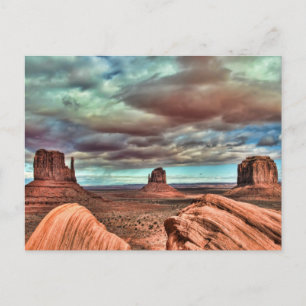 Postal Postcard del Valle del Monumento
