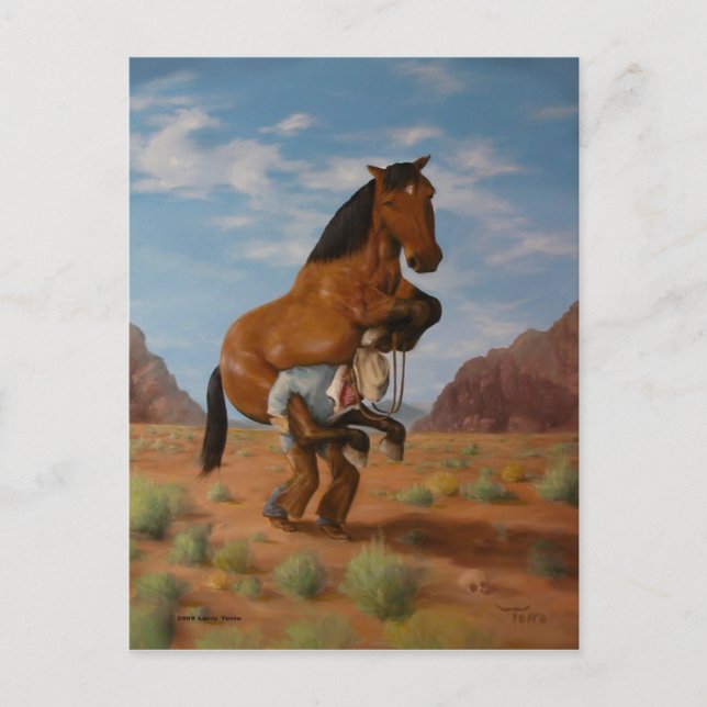 Postal Postcard del viajero duro (Anverso)