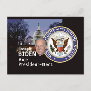 Postal Postcard del vicepresidente
