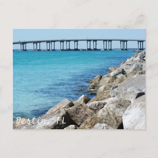 Postal Postcard Destin FL (Anverso)
