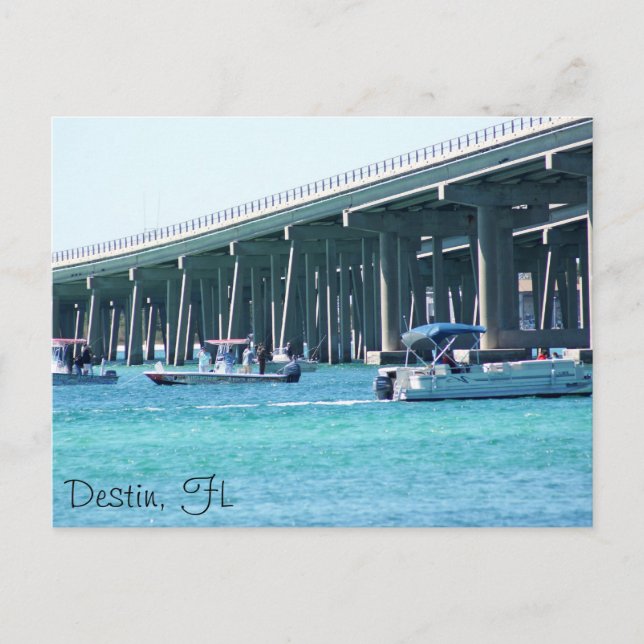 Postal Postcard Destin FL (Anverso)