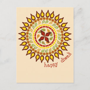 Postal Postcard Diwali