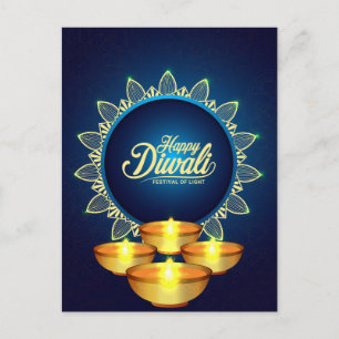 Postal Postcard Diwali