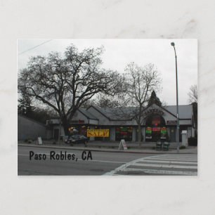 Postal Postcard, Downtown Paso Robles, CA