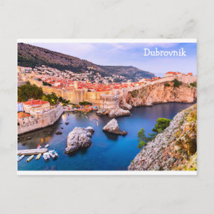 Postal Postcard Dubrovnik Croacia