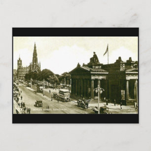 Postal Postcard, Edimburgo, Princes Street