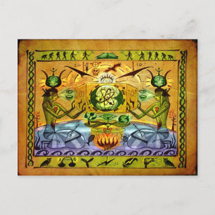 Postal Postcard egipcio moderno