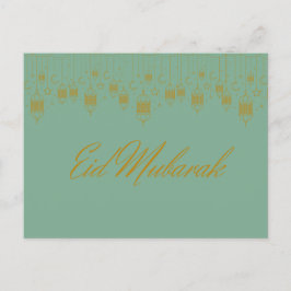 Postal Postcard "Eid Mubarak"