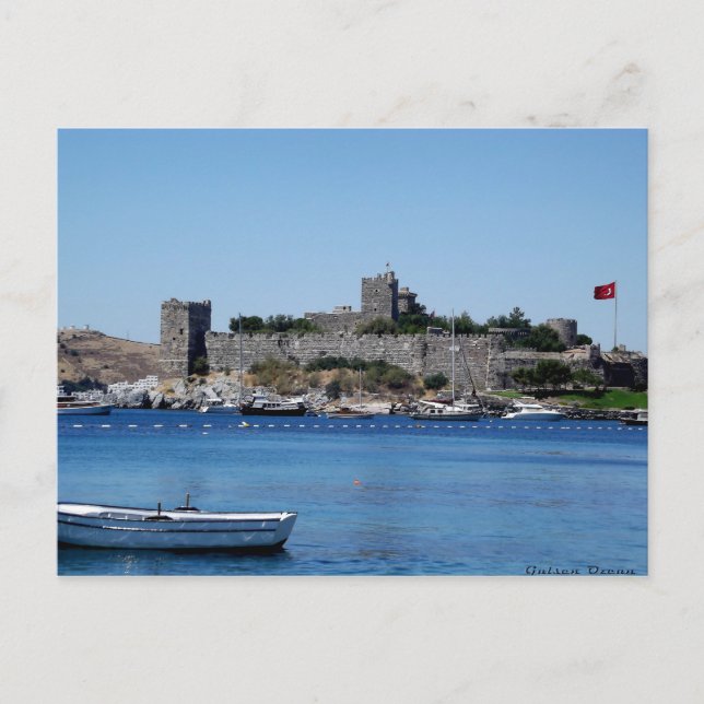 Postal Postcard El Castillo De Bodrum - Turquía (Anverso)