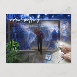 Postal Postcard el comprador virtual