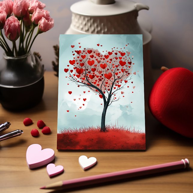 Postal Postcard el día de San Valentín - Mi amor crece (Subido por el creador)