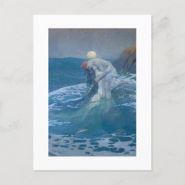POSTAL POSTCARD : EL MERMAID : HOWARD PYLE : 1910