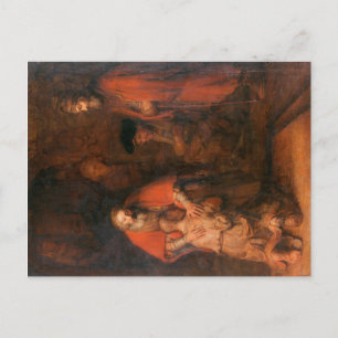 Postal Postcard El regreso del hijo pródigo Rembrandt