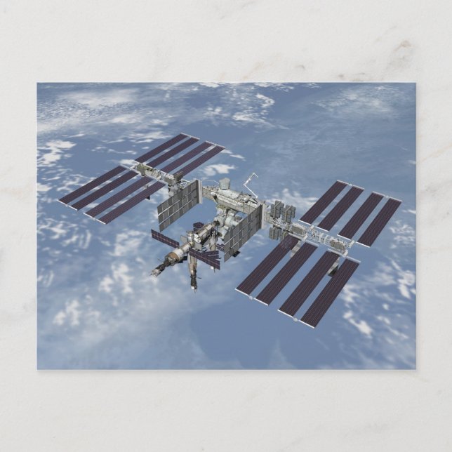 Postal Postcard / Estación Espacial Internacional (Anverso)