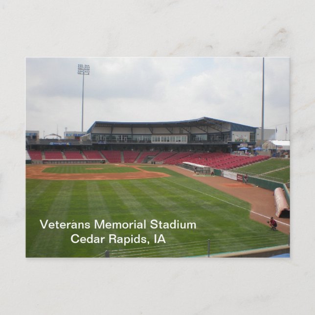 Postal Postcard - Estadio Memorial de los Veteranos - 201 (Anverso)