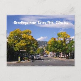 Postal Postcard Estes Park
