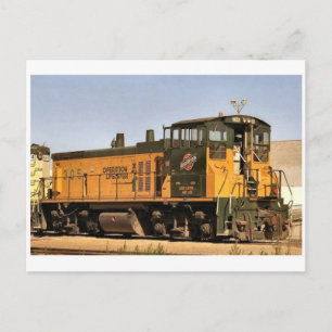 Postal Postcard ferroviario