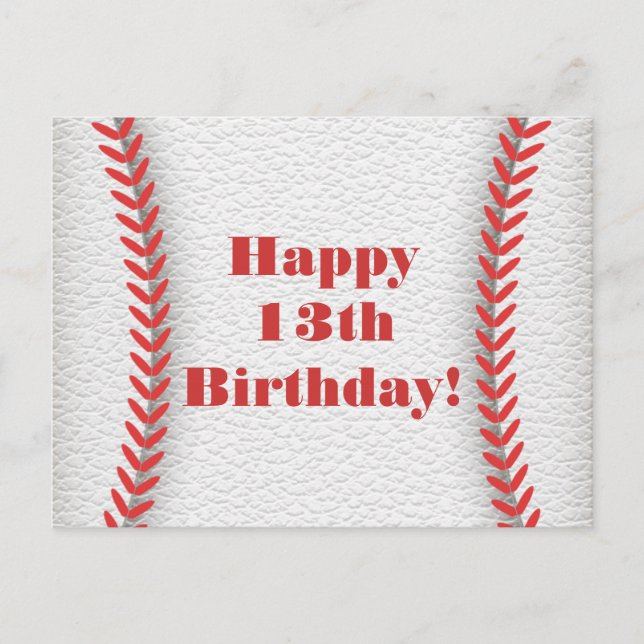 Postal Postcard Fiesta de béisbol (Anverso)