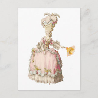 Postal PostCard francesa Marie Antoinette