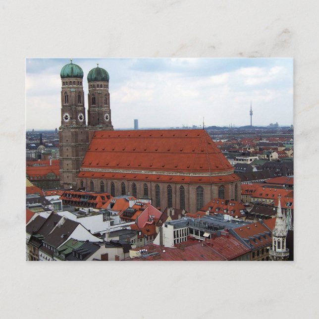 Postal Postcard Frauenkirche (Anverso)