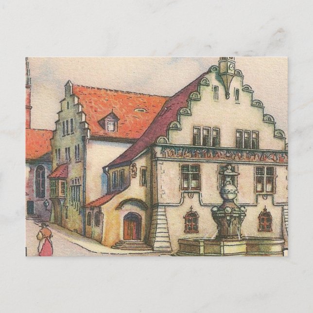 Postal Postcard - Friedrichshafen, Alemania (Anverso)