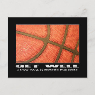 Postal Postcard "Get Well BonkeBack"