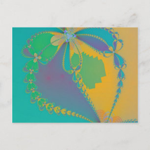 Postal Postcard Grapefruit
