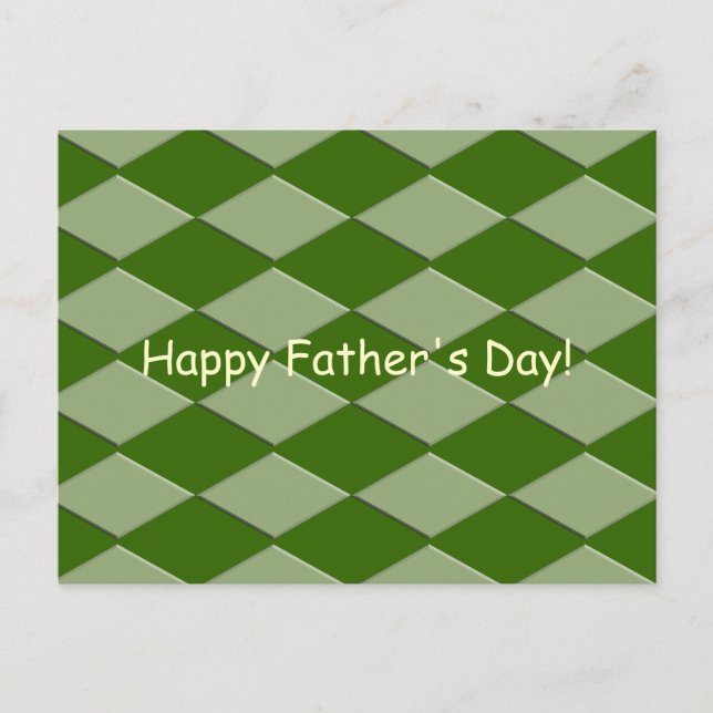 Postal Postcard - Greetings - Argyle (Anverso)