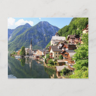 Postal Postcard Hallstatt, Austria